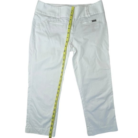 Express Women's‎ White Cropped 4 - Picture 5 of 9